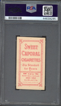 1909-11 T206 Sweet Caporal 350 - 460/25 Charley O'Leary - Hands on Knees PSA VG-EX 4