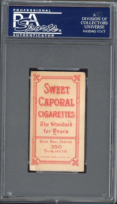 1909-11 T206 Sweet Caporal 350/25 Dick Hoblitzell PSA VG-EX 4