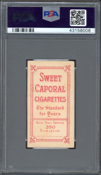 1909-11 T206 Sweet Caporal 350/30 Sherry Magee - With Bat PSA VG-EX 4