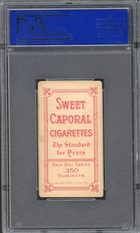 1909-11 T206 Sweet Caporal Danny Murphy - Batting PSA VG-EX 4
