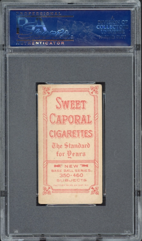 1909-11 T206 Sweet Caporal George Bell - Follow Through PSA VG-EX 4