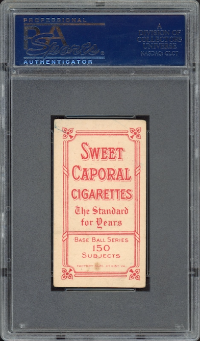 1909-11 T206 Sweet Caporal Rube Manning - Batting PSA VG-EX 4