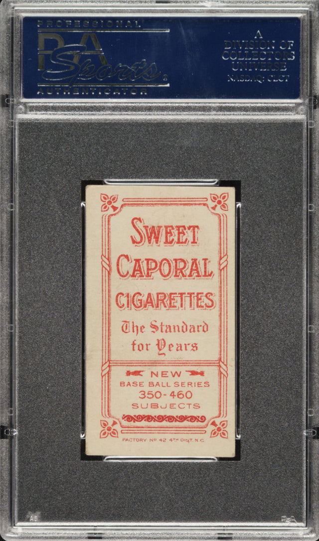 1909-11 T206 Sweet Caporal Ty Cobb Bat Off Shoulder PSA VG-EX+ 4.5