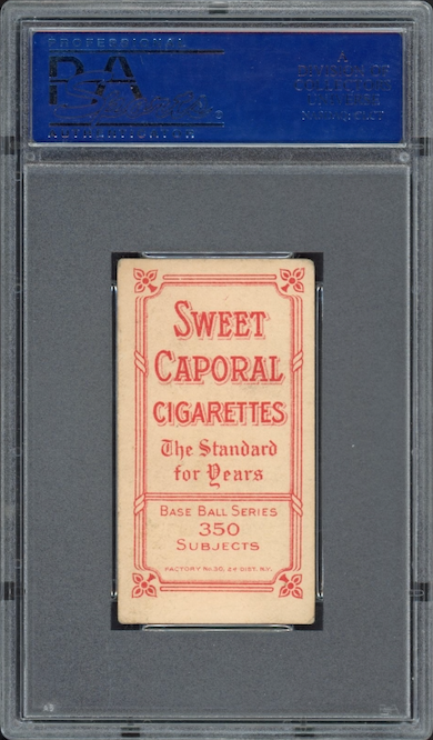 1909-11 T206 Sweet Caporal Wild Bill Donovan - Throwing PSA VG-EX 4