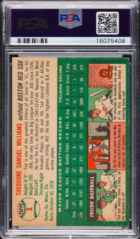 1954 Topps #1 Ted Williams PSA NM-MT+ 8.5
