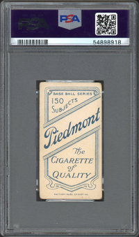 1909-11 T206 Piedmont 150 Walter Johnson PSA GOOD+ 2.5