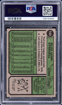 1974 Topps #100 Willie Stargell PSA GEM MINT 10