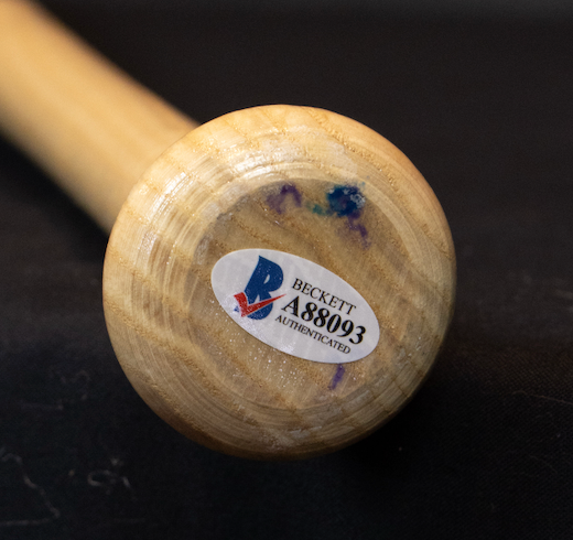 NY Yankess Old Timers and Stars Signed Bat feat Darryl Strawberry, Graig Nettles, Bucky Dent, Bob Turly, Don Baylor, Luis Tiant and more- Beckett Authenticated