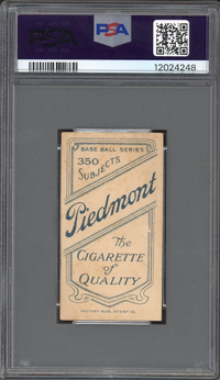 1909-11 T206 Piedmont 350 Eddie Collins Philadelphia PSA EX-MT 6