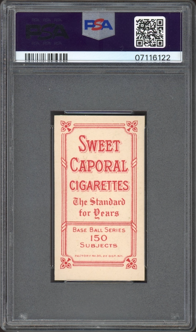 T206 Sweet Caporal Cy Young Cleveland, Portrait PSA NM-MT 8